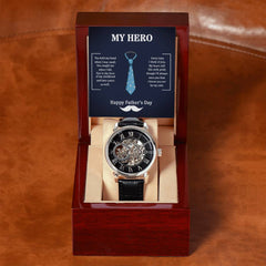 My Hero Dad - Openwork Watch
