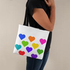 Bold Hearts Tote
