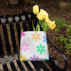 Pastel Flowers Tote