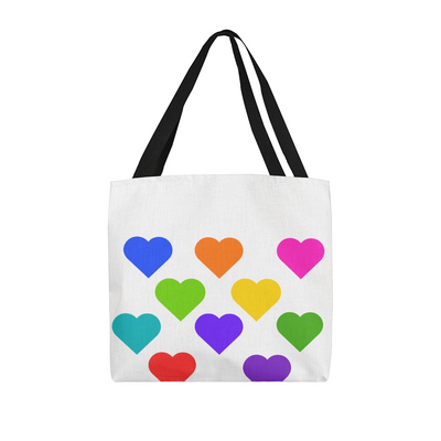 Bold Hearts Tote