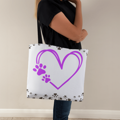 Heart Paws Tote