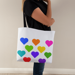 Bold Hearts Tote
