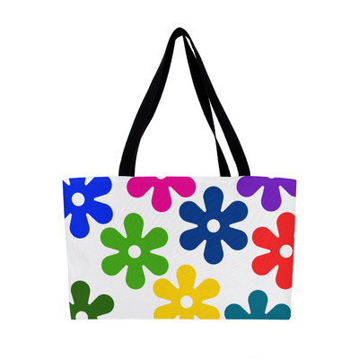Bold Flowers Weekender Tote