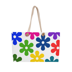 Bold Flowers Weekender Tote