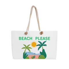 Beach Please Weekender Tote