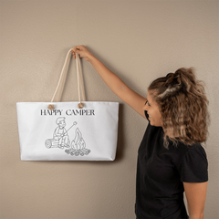 Happy Camper Weekender Tote