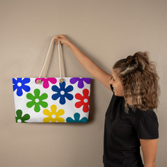 Bold Flowers Weekender Tote