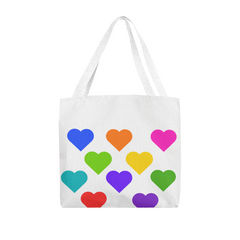 Bold Hearts Tote