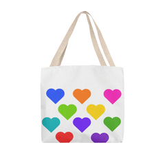 Bold Hearts Tote