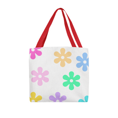 Pastel Flowers Tote