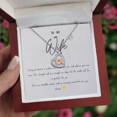 To My Wife - New Baby Necklace