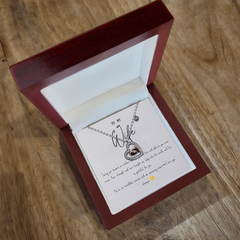 To My Wife - New Baby Necklace