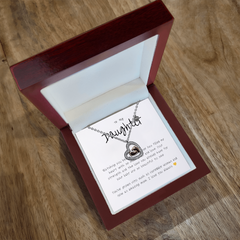 To My Daughter - New Baby Necklace