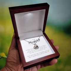 To My Daughter - New Baby Necklace