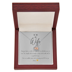 To My Wife - New Baby Necklace