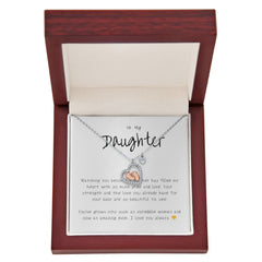 To My Daughter - New Baby Necklace